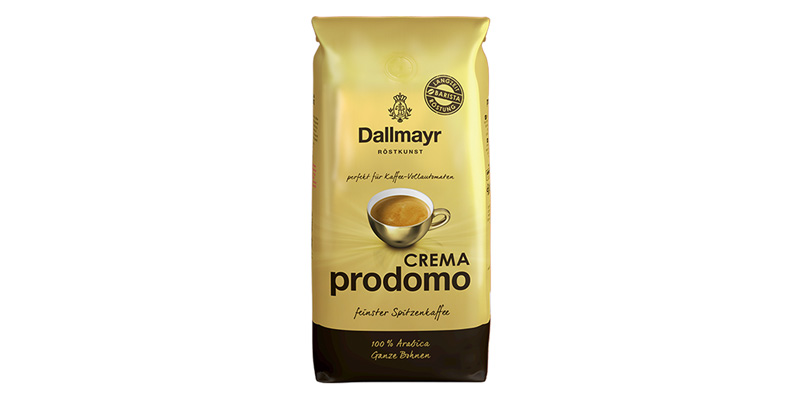 Dallmayr Crema Prodomo - Café En Grains Arabica - Lot De 8 X 1kg