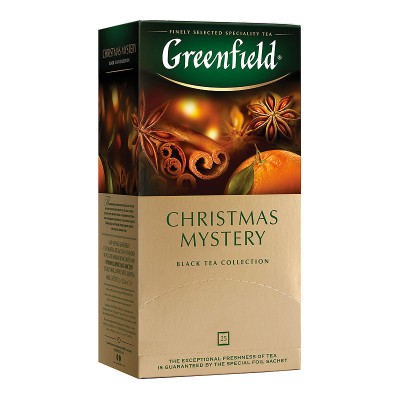 Greenfield Christmas Mystery черный чай 25шт