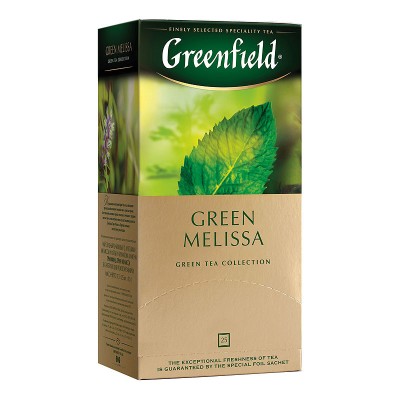 Greenfield Green Melissa зеленый чай 25шт