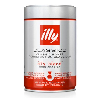 Illy Espresso Classico молотый (фильтр-кофе) 250г