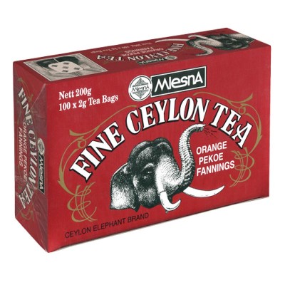 Mlesna Fine Ceylon черный чай 100шт