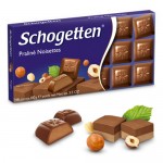 Молочный шоколад Schogetten Praliné Noisettes Nougat 100 г 
