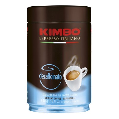 Kimbo Espresso Decaffeinato мелена ж/б 250г