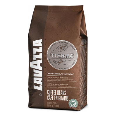 Lavazza Tierra! Selection в зернах 1кг