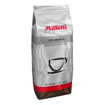 Musetti Arabica 100% в зернах 1кг